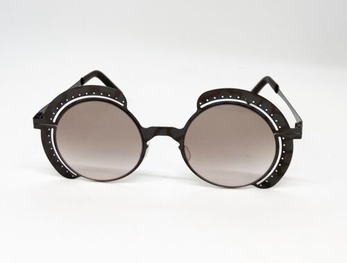 Pugnale Ventaglio 301S156 Sunglasses Brown Grey Camo / Brown Gradient Round Gallery Image 0