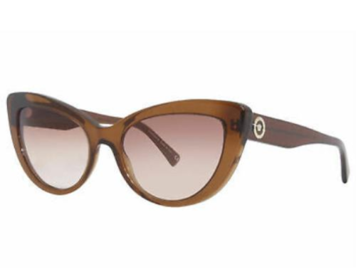 Versace 4388 5324/0P Women Sunglasses Transparent Brown / Violet Brown Gradient Main Image