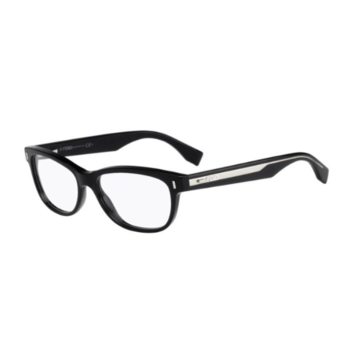 Fendi FF 0034 UDU Eyewear Optical Frame Black Oval Italy Main Image