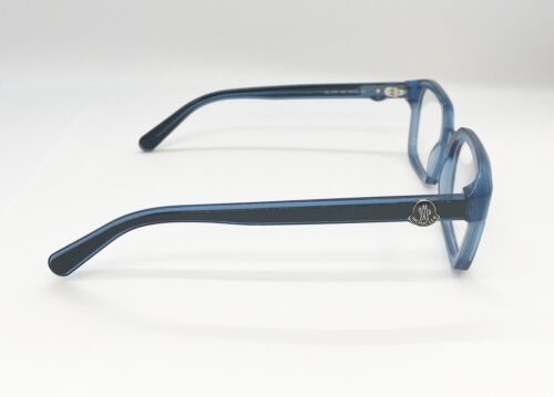 Moncler ML 5181 090 Eyewear Optical Frame Transparent Blue Round Square Gallery Image 1