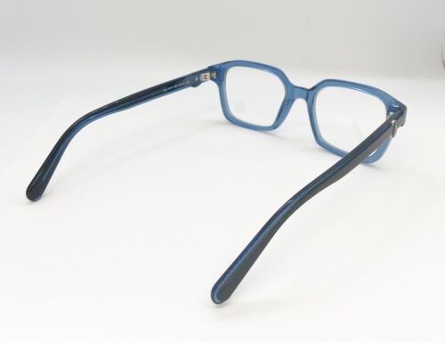 Moncler ML 5181 090 Eyewear Optical Frame Transparent Blue Round Square Gallery Image 2