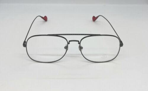 Moncler ML 5060 008 Men Eyewear Optical Frame Gunmetal Square Pilot  Gallery Image 0