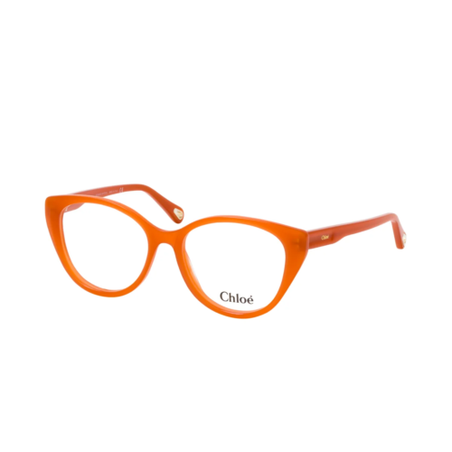 Chloe CH 0052O 002 Eyewear Optical Frame Tangerine Butterfly Main Image
