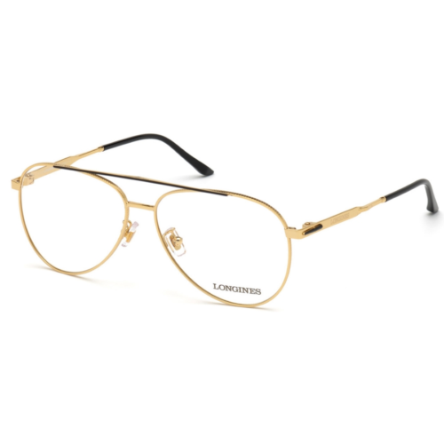 Longines LG5003-H 030 Eyewear Optical Frame Gold / Black Pilot Italy Main Image