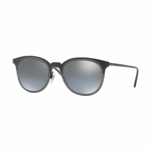 Burberry BE3093 1007 Z6 Men Sunglasses Matte Grey Gradient Round NEW Main Image