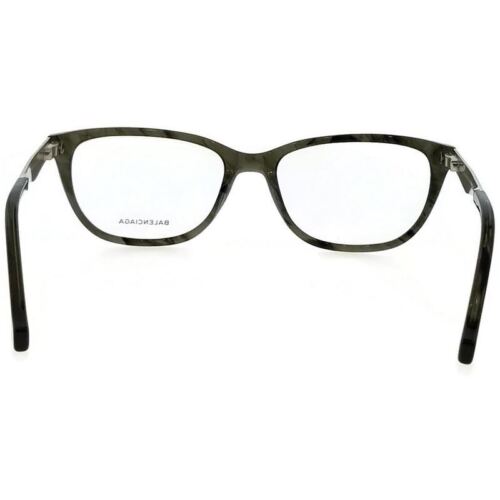Balenciaga BA5041 020 Women Eyewear Optical Frame Marble Grey Transparent Oval Gallery Image 0