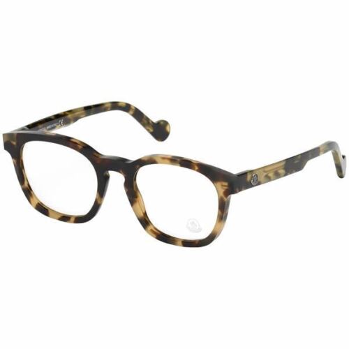 Moncler ML5039 055 Eyewear Optical Frame Tortoise Square Italy Main Image