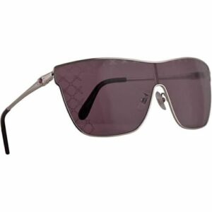 Chopard SCHC20S 579L Women's Sunglasses Metal Shield Silver / Violet NEW Main Image