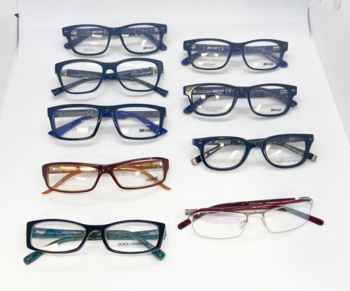 LOT OF 9 Branded Eyewear Optical Frames Assorted Models | Eyeglasses ...
